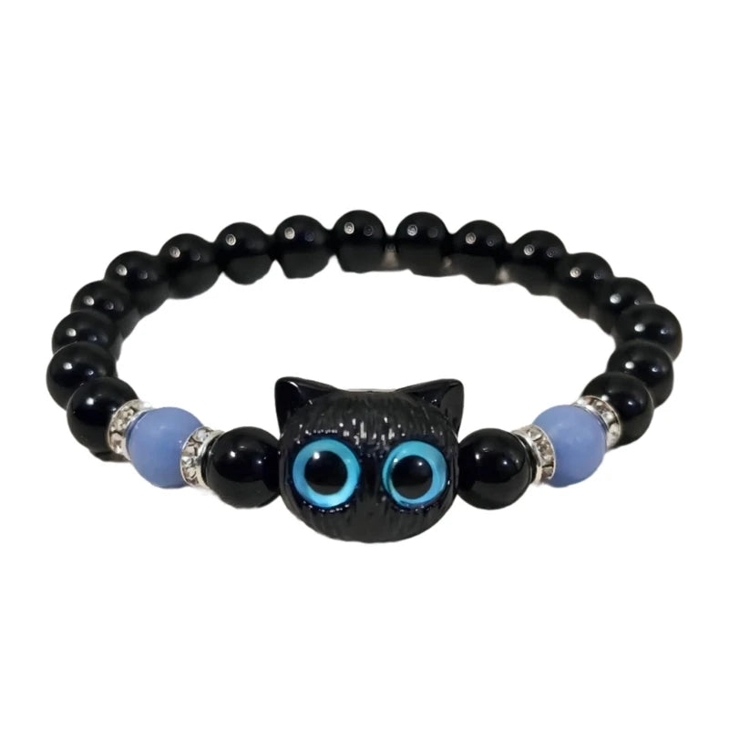 Breaded Luminous Cat Bracelet!!