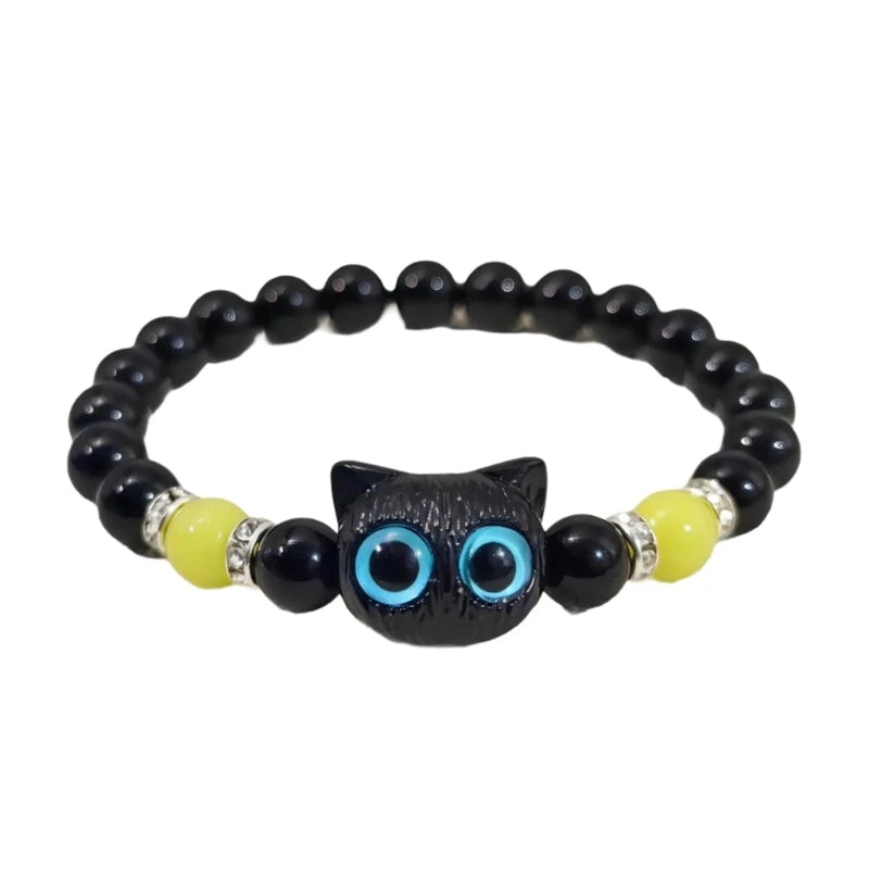 Breaded Luminous Cat Bracelet!!