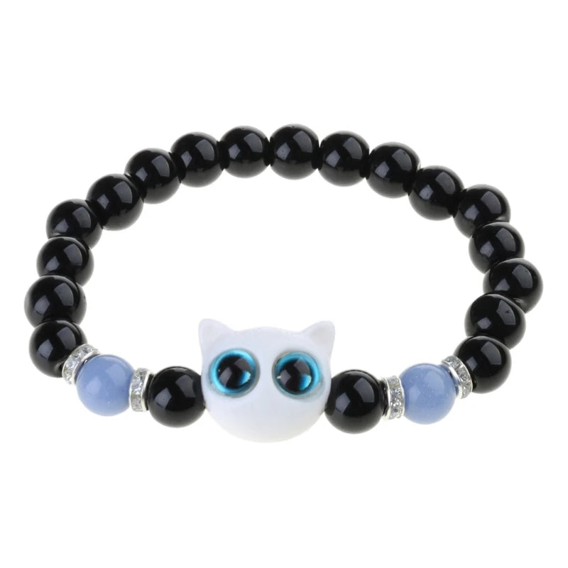 Breaded Luminous Cat Bracelet!!